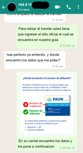 Cliente Pami 3